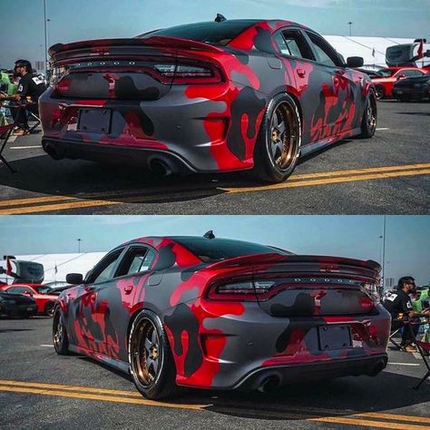 2013 Amazing Dodge Dart Camo Paint, Carros Lamborghini, Srt Demon, Charger Hellcat, Dodge Demon, Dodge Chargers, Car Game, Charger Srt, Mopar Cars