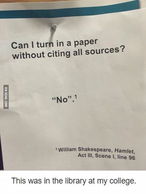 9GAG on Twitter: "Am I the only one who hates referencing? https://t.co/ZcptarcUW6 https://t.co/SPntLai5cV" Clean Humor, College Humor, William Shakespeare, Teacher Humor, What’s Going On, Bones Funny, The Words, Puns, I Laughed