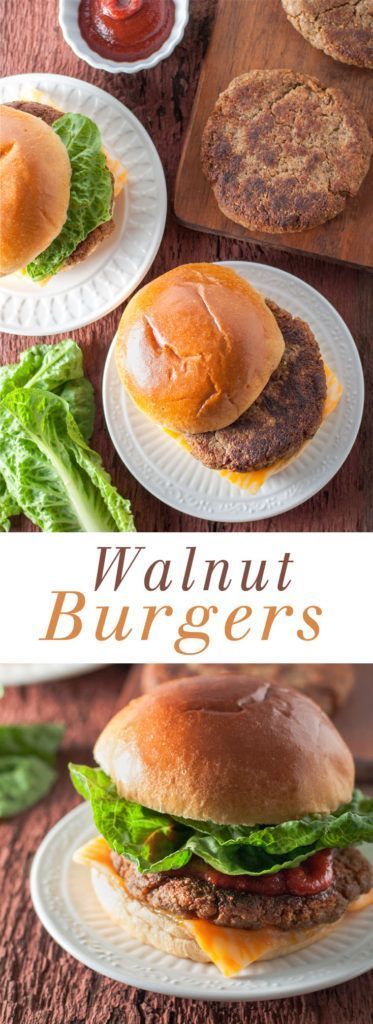 Walnut Burger Recipe, Walnut Burger, Walnut Meat, Vegetarian Patty, Burger Meat, Veggie Burgers Recipe, Vegetarian Sandwich, Vegetarian Burger, Veggie Burgers