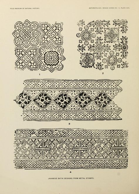 Javanese batik designs from metal stamps : Lewis, A. B. (Albert Buell), 1867- : Free Download, Borrow, and Streaming : Internet Archive Javanese Batik, Indonesian Art, Inspirational Illustration, Indonesian Batik, Motif Batik, Batik Art, Batik Design, Wax Resist, Batik Pattern