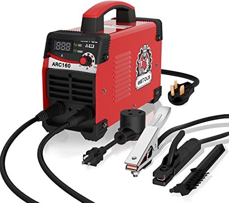 Amazon.com: WETOLS 110/220V Stick Welder, 160A MMA ARC Welder Machine IGBT Digital Display LCD Hot Start Welding Machine with Electrode Holder, Work Clamp, Input Power Adapter Cable, Brush : Tools & Home Improvement Welding Rod, Arc Welders, Welding Rods, Filling Station, Welding Machine, Digital Display, Outdoor Power Equipment, Metal Working, Tool Design