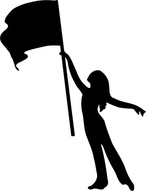 Clipart Color Guard Flag Girl Silhouette - Clip Art Library School Spirit Shirts Designs, Senior Night Posters, Color Guard Flags, Colour Guard, Rose Gold Backgrounds, Black And White Roses, Mermaid Wallpapers, Dance Photography Poses, Clip Art Library