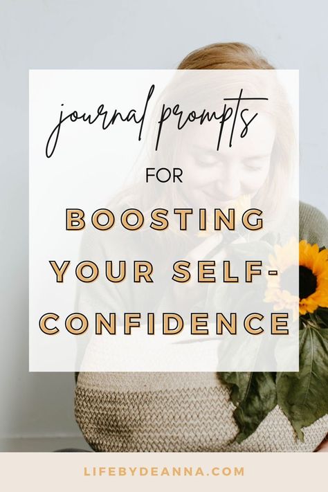 Confidence Journal Prompts, Confidence Journal, Best Journal Prompts, List Of Questions To Ask, Bullet Journal Mental Health, Journal Prompts For Adults, Morning Journal Prompts, Feel Better About Yourself, Morning Journal