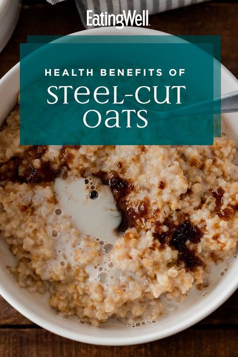 While you're probably heard that oatmeal is good for you, you might not realize just how many health benefits of steel-cut oats there really are. Here's more about the nutrition of steel-cut oats and why they're such a great choice. #breakfast #healthybreakfast #breakfastideas #brunchideas #healthybreakfastrecipes #healthyrecipes Steel Oats Recipes, Steal Cut Oats Recipes, Steel Cut Oats Recipes, Oatmeal Calories, Low Calorie Oatmeal Recipes, Oatmeal Nutrition Facts, Low Calorie Oatmeal, Oatmeal Benefits, Steel Cut Oatmeal Recipes