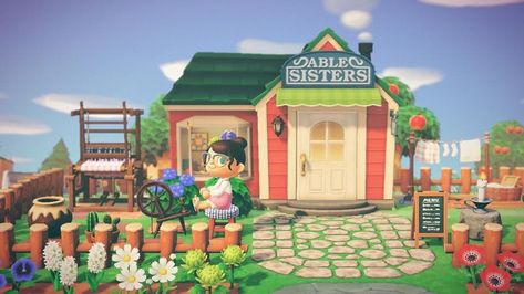 Able Sisters Ideas, Acnh Able Sisters Ideas, Acnh Able Sisters, Pastel Kawaii Aesthetic, Able Sisters, American Indian Crafts, Animal Crossing 3ds, Animal Crossing Funny, Animal Crossing Guide