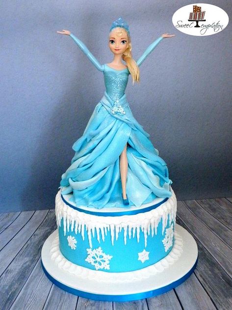 Frozen Elsa Doll Cake, Baby Doll Cake, Frozen Doll Cake, Elsa Doll Cake, Rapunzel Birthday Cake, Elsa Birthday Cake, Frozen Birthday Party Cake, Frozen Themed Birthday Cake, Elsa Cake Frozen