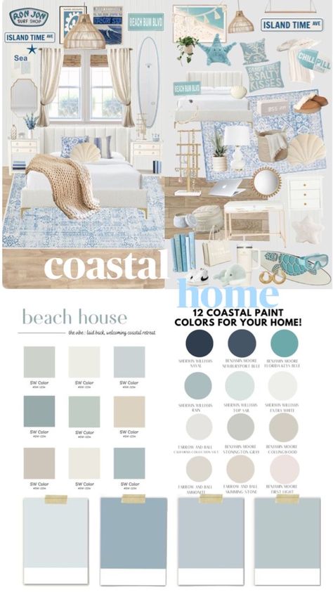 Sea Life Room Ideas, Coastal Vanity Ideas Bedroom, Beachy Aesthetic Room Ideas, Ocean Room Aesthetic Ideas, Boho Beach Room Decor, Ocean Room Theme, Costal Room Idea, Sea Salt Sand Room, Beach Furniture Ideas