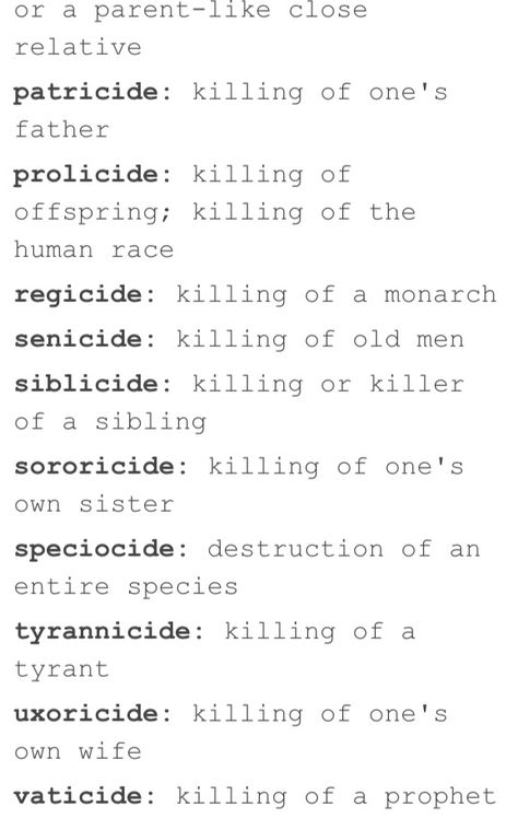 Killing (2) Creative Ways To Kill Characters, Ways To Describe Appearance, Words To Describe Talking, How To Describe Clothing In Writing, How To Kill Off A Character, Words To Describe Personality, Words To Describe People, List Of Words, Describing Words