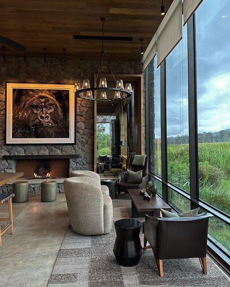 Amanda Davis on Instagram: "We are kicking off our scouting trip and checking into @singita_’s Kwitonda Lodge in Rwanda where we’ll be tracking endangered mountain gorillas on the jungle-covered slopes of the volcanic Virunga Mountains 🛎️ The high-altitude cloud forests of Rwanda’s Volcanoes National Park are best known as a sanctuary for the region’s rare mountain gorillas, where more than one third of the world’s remaining gentle giants live. Set on 178 acres of verdant land at the edge of th Virunga Mountains, Mountain Gorillas, Gorilla Trekking, Mountain Gorilla, Oversized Windows, Volcano National Park, Live Set, Plunge Pool, High Altitude