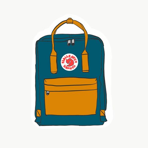 Backpack Sticker, Graduation Cap, Custom Bags, Fjallraven Kanken Backpack, Laptop Stickers, Laptop, Backpacks, History