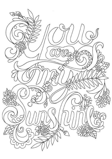 Sunshine Coloring Pages, Crown Coloring Page, Simple Coloring Pages, Card Making Flowers, Barbie Printables, Flower Words, Color Sheets, Bear Coloring Pages, Adult Coloring Designs