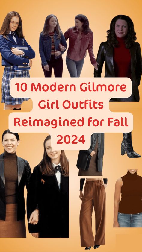 Ready to revive your fall fashion wardrobe using Rory and Loralai's throwback Gilmore Girl style? You are going to want to read this blog post! Check out my best tips for how to put together the best Gilmore Girl outfits that are reimagined for fall 2024! Sharing all the tips and strategies for updating your fall wardrobe | fall fashion | Gilmore Girls #Fallstyle #newwardrobe Fall Fashion Aesthetic 2024, Iconic Fall Outfits, Lorelai Fall Outfits, Gilmore Girl Fall Outfits, Gilmore Fashion, Lorelai Gilmore Boots Outfits, Lorelai Gilmore Outfits Autumn, Lorelai Gilmore Autumn Outfits, Lorelai Gilmore Fall Outfits