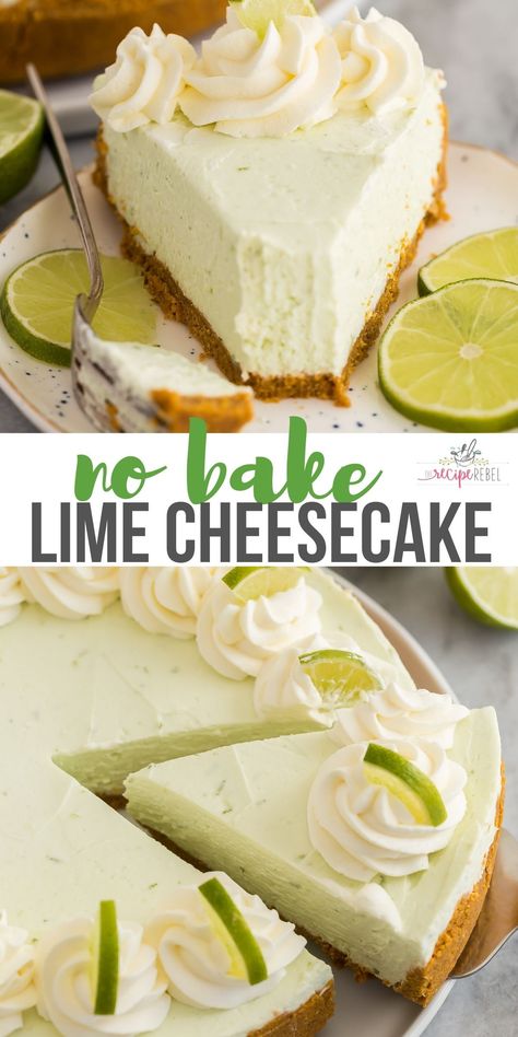 Dessert Key Lime, Keylime Pie Cheesecake Recipes, Key Lime Cream Cheese Pie, No Bake Lime Cheesecake Recipes, Key Lime Pudding Recipes, Vegan Key Lime Cheesecake, No Bake Key Lime Pie Bars, Lemon Lime Dessert Recipes, Key Lime Desert