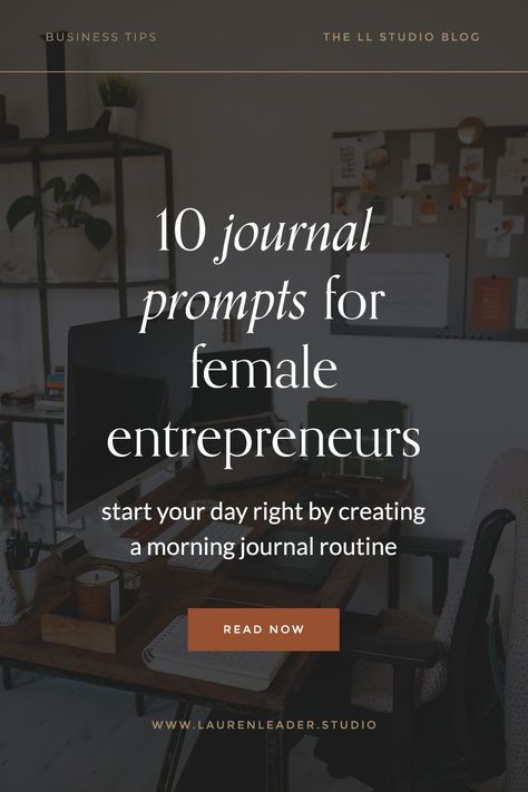 Starting A Journal Business, Journal Prompts Business, Journal Prompts For Business Owners, Journal Prompts For Entrepreneurs, Business Journal Prompts, Entrepreneur Journal, Journal Prompts For Women, Business Journaling, Journal Routine