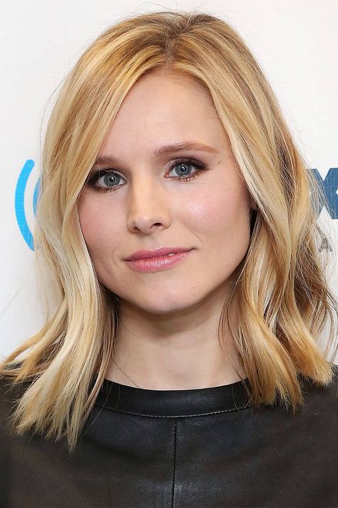 10 Best Long Bobs - Our Favorite Celebrity Long Bob Hairstyles - ELLE 2014 Hair Trends, Shaggy Bob Haircut, New Hair Trends, Blonde Bob Hairstyles, Long Bob Haircuts, Hair Styles 2014, Lob Hairstyle, Lob Haircut, Kristen Bell