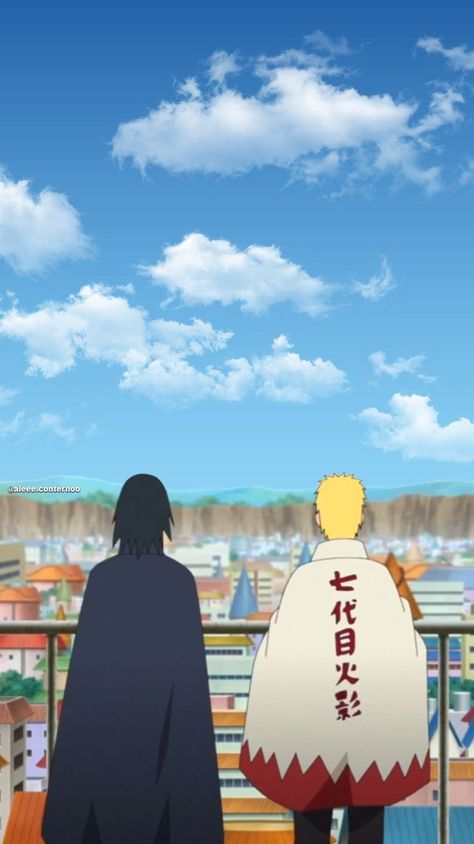 Sasuke And Naruto, Naruto Phone Wallpaper, Sasuke Wallpaper, Naruto Family, Naruto Uzumaki Hokage, Halloween Wallpaper Cute, Naruto Shippudden, Naruto And Sasuke Wallpaper, Anime Ninja