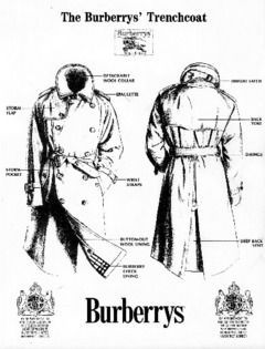 WWI Fashion (Burberry Trench coat) Green Raincoat, Long Rain Coat, Mens Fashion Illustration, Burberry Trench, Burberry Trench Coat, Burberry Vintage, Vintage Mens Fashion, Raincoats For Women, Vintage Burberry