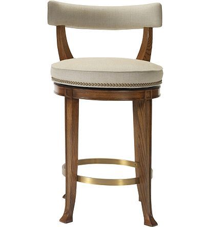 Newbury Free Drawing, Hickory Chair, Chair Furniture, Swivel Counter Stools, Round Chair, Stools With Backs, Counter Chairs, Swivel Stool, Restaurant Furniture