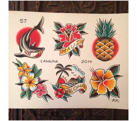 Traditional Tattoo Hawaii Style, Traditional Tropical Flower Tattoo, Plumeria Tattoo Traditional, Hibiscus Traditional Tattoo, Neo Traditional Hibiscus Tattoo, American Traditional Hibiscus Tattoo, American Traditional Hawaii Tattoo, Tropical Traditional Tattoo, Traditional Hawaiian Tattoo