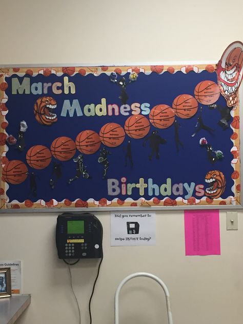 March Birthday Bulletin Boards, March Birthday Board Ideas, Birthday Board Ideas, Birthday Bulletin Board, March Bulletin Board, Saturday Greetings, Library Bulletin Board, Birthday Bulletin Boards, Birthday Bulletin