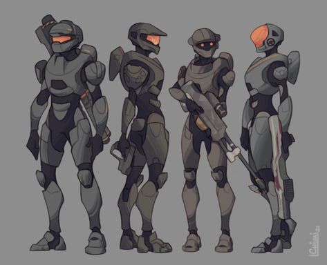 Halo Spartan Armor Art, Halo Spartan Drawing, Halo Armor Concept Art, Halo Spartan Armor Concept Art, Halo Female, Halo Oc, Halo Fanart, Halo Spartan Armor, Halo Drawings