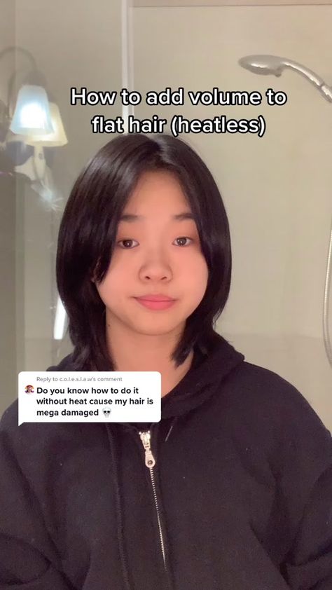 Reply to @c.o.l.e.s.l.a.w save the video if its going too fast!! #xyzbca#hairtutorial#05 Tiktok Hairstyles, Wolfcut Long, Tomboy Hairstyles, Short Hair Tomboy, Tutorial Hair, Hair Style Korea, Bangs Curly, Asian Short Hair, Hair Inspiration Short