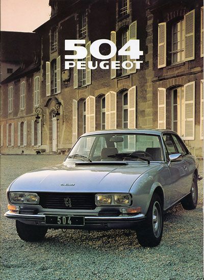 Peugeot 504 Peugeot France, Concept Cars Vintage, Peugeot 504, Vintage Auto's, Car Brochure, Ford Capri, Classic Motors, Car Advertising, Old Car