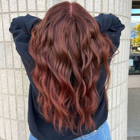 Rollin in the fall hair.. 🍂🎃 color gloss using @goldwellus colorance 7KG+6KG+7N+ dash of 6K #fallhair #babyhairstylist #haircolor #auburnhair Hair Color Gloss, Auburn Hair, Fall Hair Color, In The Fall, Fall Hair, Baby Hairstyles, The Fall, Hair Color, Hair