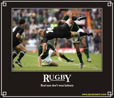 Real men don't wear helmets Rugby Jokes, Rugby Memes, Rugby Quotes, Rugby Tackle, Rugby Girls, South African Rugby, Springbok Rugby, Irish Rugby, All Blacks Rugby