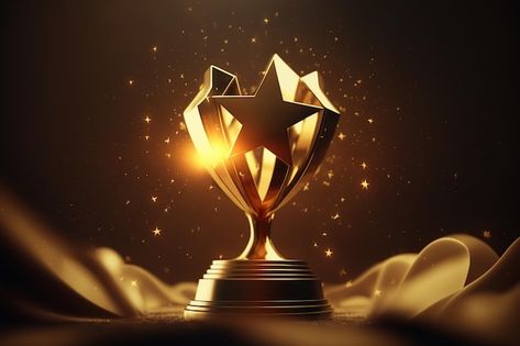 Trophy Background, Sparks Background, Sports Journal, Award Background, Champion Trophy, Star Trophy, Trophy Plaques, Gold Award, Cute Blue Wallpaper