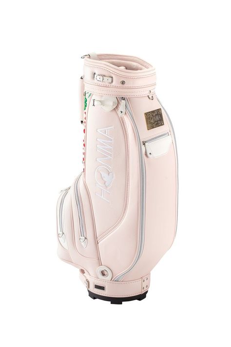 Pink Golf Bag, Golf Bag Women, Womens Golf Bag, Honma Golf, Bag Styling, Golf Girl, Golf Inspiration, Golf Stuff, Golf Bag