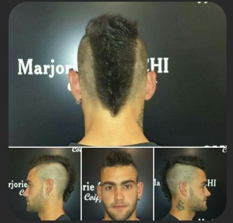 Men’s Mohawk Hairstyles, Mohawk For Men, S Haircut, Oscar Hairstyles, Male Haircuts Curly, Mohawk Haircut, Hair Cut Guide, Mohawk Hairstyles Men, Peinados Hair Styles