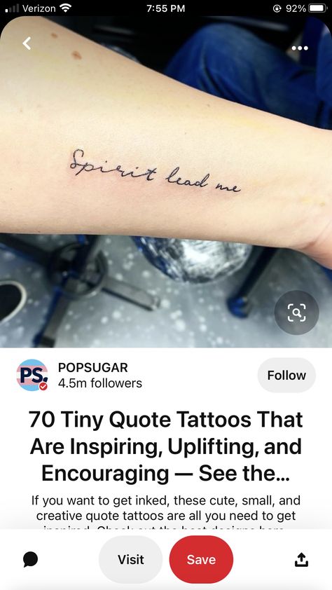 Spirit Lead Me Tattoo, Eli Tattoo, Love Your Neighbor As Yourself, Bible Tattoos, Love Your Neighbor, Me Tattoo, Tiny Quotes, Spirit Lead Me, Love Your Neighbour