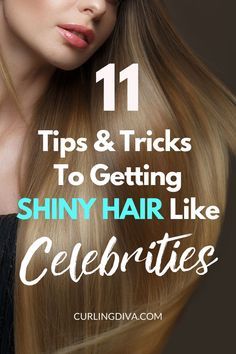 We look at celebrities and wonder how they manage to keep their hair smooth and shiny. They must have spent a fortune on their hair. From hiring the best stylists to using the best products, it is no wonder that these celebrities have the kind of hair they have. If you want to know to how to get shiny hair like celebrities, read on! #hairsecrets #hairhacks Straight Hair Hacks, Diy Hair Color At Home, Bleached Hair Care, Tips For Frizzy Hair, For Smooth And Silky Hair, Tips To Grow Hair, Homemade Shampoo And Conditioner, Get Shiny Hair, Smooth And Silky Hair