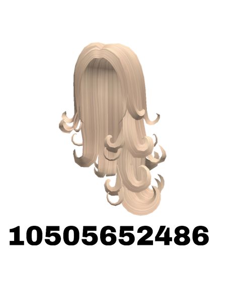 Berry Avenue Blonde Hair Codes Curly, Hairstyles Roblox Codes, Curled Ends Hair, Curly Hair Blonde, Long Blonde Curly Hair, Bangs Wavy, Berry Codes, Curly Fro, Hair Codes