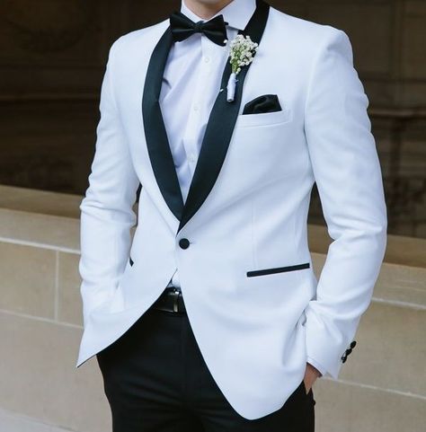 Grooms Ideas, White Suit Jacket, White Wedding Suit, Wedding Tux, Slim Fit Suit Men, White Suit, Suit Men, Slim Fit Suit, Formal Style