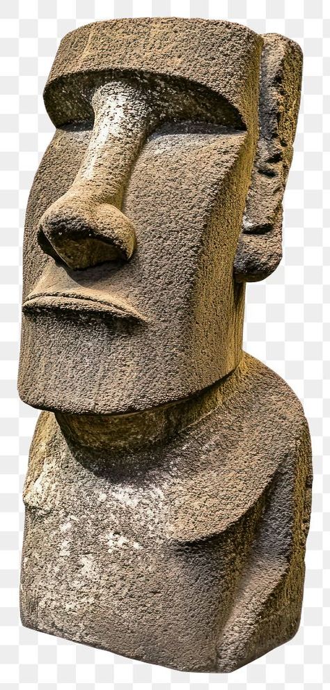 Moai Statues, Easter Island Statues, Tiki Tiki, Easter Island, Animal Faces, Stone Art, Ancient Art, Free Png, Free Image