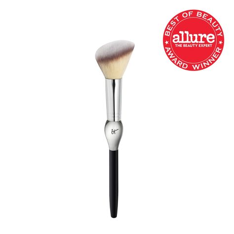 23 Best Makeup Brushes of 2020 for Every Step of Your Routine | Allure Hair Brush Holder, Brush For Blush, Best Blush Brush, Eye And Lip Makeup, Best Blush, Brown Smokey Eye Makeup, Smokey Eye For Brown Eyes, Best Makeup Brushes, Best Eyeliner