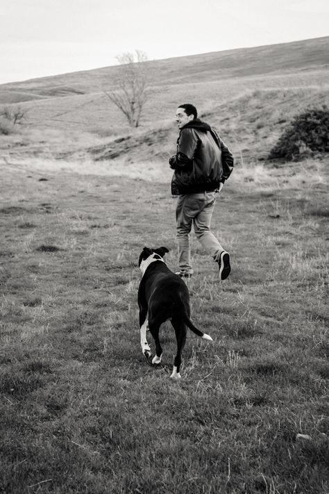 Man Dog Photography, Dog Field Photoshoot, Men And Dogs Photography, Men With Dog Photoshoot, A Man And His Dog, Dog And Man Photography, Pictures With Dogs Ideas Pet Photography, Guy And Dog Photoshoot, Dog Photoshoot Outdoor