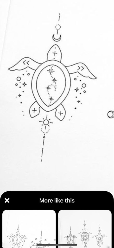 Scuba Tattoo, Creature Tattoo, Moana Tattoos, Mom Daughter Tattoos, Sea Turtle Tattoo, Small Chest Tattoos, Turtle Tattoo Designs, Shell Tattoos, Family Tattoo Designs