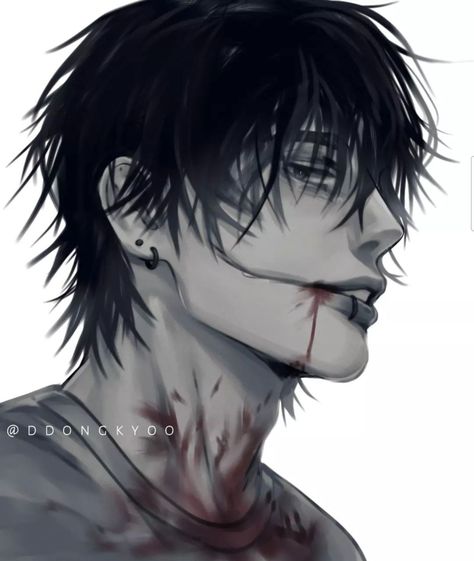 Jeff The Killer Realistic, Jeff The Killer Fanart Realistic, Jeff Fanart, Jeff The Killer Art, Jeff The Killer Anime, Creepypasta Jeff The Killer, Fiction Men, Jeffrey Woods, Jeff The Killer Fanart