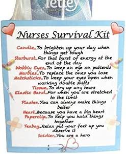 Nursing Survival Kit, Nurse Survival Kit, Survival Kit Gifts, Keep Your Eyes Open, Students Christmas, Nurse Appreciation Week, Nurse Student, Gifts Amazon, Student Christmas Gifts