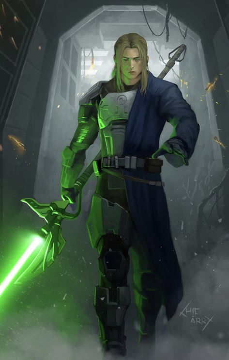 Zeltron Star Wars Male, Star Wars Oc Art Male, Jedi Knight Oc, Jedi Character Design Male, Star Wars Jedi Art, Jedi Oc Male, Jedi Character Design, Star Wars Oc Male, Old Republic Jedi