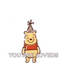 Winnie The Pooh GIFs | Tenor Winnie The Pooh Happy Birthday, Pooh Happy Birthday, Animated Birthday Greetings, Winnie The Pooh Gif, Animated Happy Birthday Wishes, Happy Birthday Disney, Birthday Wishes Gif, Cute Birthday Wishes, Birthday Gifs