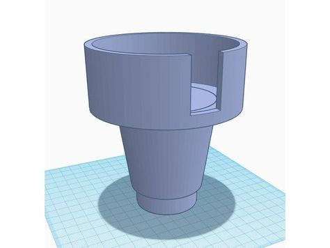 The "Car Mug Holder" is a cup holder adapter of sorts for your coffee mug. Just put it in your car cup holder and then you can rest large mugs of coffee in it. I'm not responsible for any damage due to spillage of your beverages. If you are concerned about that, then just use a travel mug instead. However, if you sometimes find yourself rushing out the door with a mug of coffee then this might provide a place to set it. Enjoy! Hand Towel Hook, Large Mugs, Coffee Mug Display, Mug Of Coffee, Mug Display, Mug Holder, Printed Cups, Car Cup Holder, 3d Printer