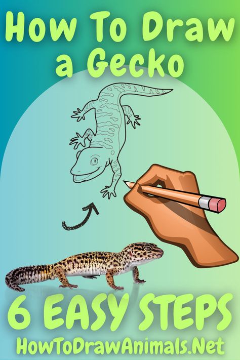 Master the Art of Gecko Drawing with Our Easy-to-Follow Tutorial - Perfect for Artists of All Levels! Lizard Sketch, Draw A Sea Turtle, Sea Turtle Drawing, Marine Life Art, Easy Drawing Tutorial, Drawing Tutorial Easy, Guided Drawing, Easy Drawing, Easy Tutorial