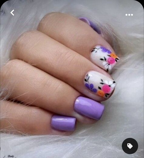 Spring Nail Art Ideas for girls 2023| New Nail Art Inspiration Purple Nails Designs Spring, Nail Designs Spring 2023, Spring Purple Nails, Spring Nail Art Ideas, Summer Nails Coffin, Short Coffin Nails Designs, Nail Summer, Easter Nail, Easter Nail Designs