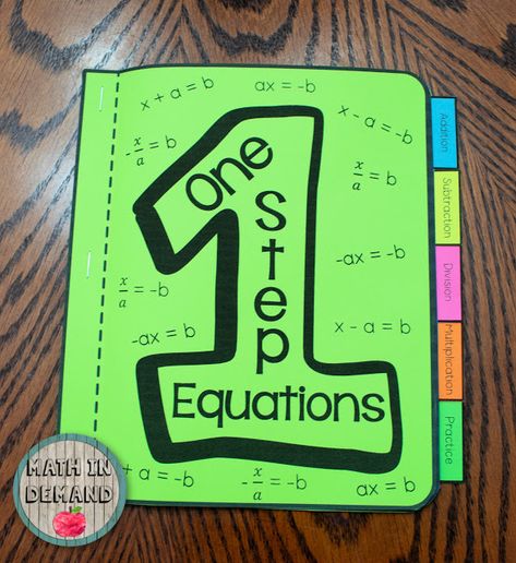 Two Step Equations Activities, One Step Equations Anchor Chart, One Step Equations Activities, Teaching Equations, 1 Step Equations, Linear Equations In One Variable, Solving One Step Equations, Classroom Structure, Solving Algebraic Equations