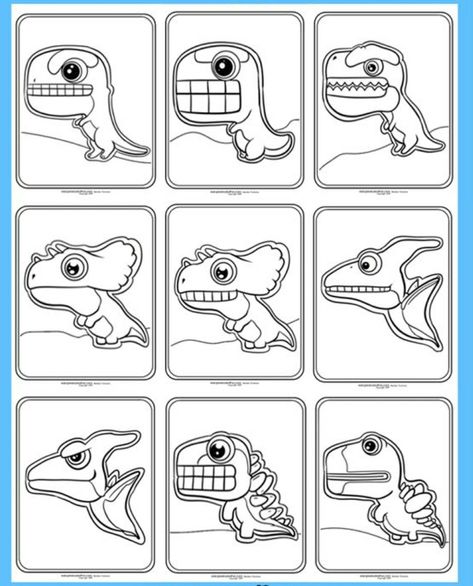 Silly Dinosaur, Dino Craft, Dinosaur Activities Preschool, Creative Kids Crafts, Dinosaur Activities, Dinosaur Crafts, Dinosaur Coloring Pages, Dinosaur Coloring, Paper Crafts Diy Kids