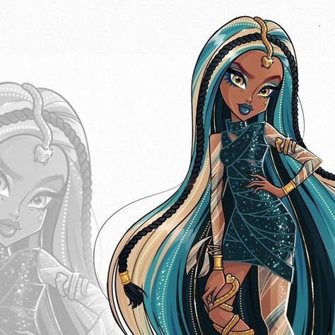 Nefera De Nile Fanart, Monster High Nefera, Nefera De Nile, Monster High Costume, Last Unicorn, Bratz Inspired Outfits, The Last Unicorn, Monster High Art, September 23